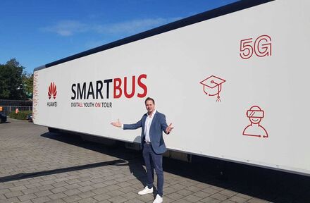 Huawei's Smartbus awareness campagne mede ingevuld door BrainCross Mobile Events - Foto 1
