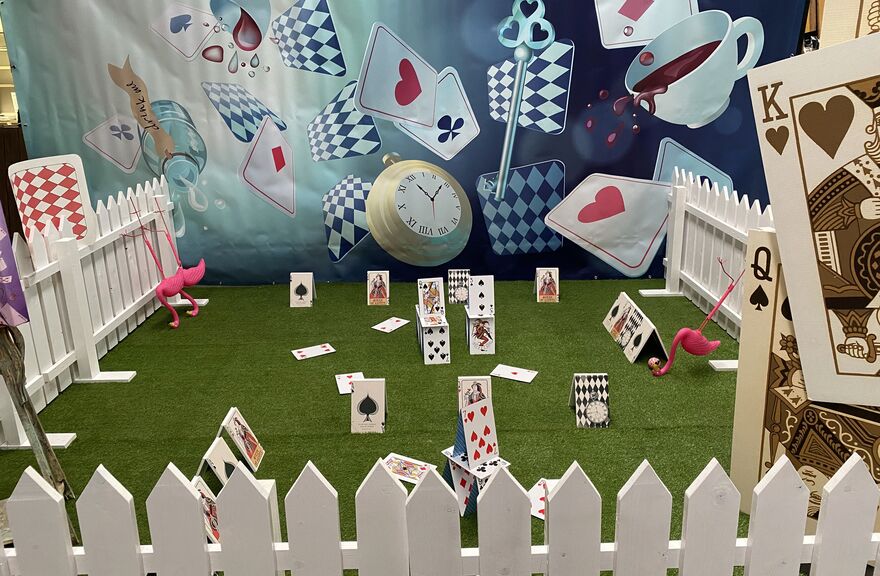 Jeu de croquet Alice au pays des merveilles